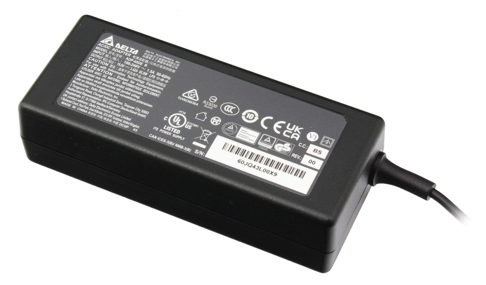 Delta Electronics ADP-65VH D Netzteil - PC-/Server Netzteil