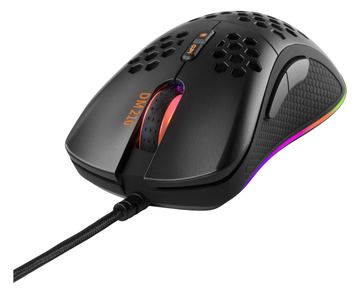 Deltaco DM210 - rechts - USB Typ-A - 6400 DPI - Schwarz von LumaTech