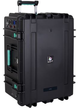 DEQSTER KT16S 2. Generation - Tabletkoffer - iPadkoffer - USB-C - für 16 Tablets und Apple iPads, schwarz, robust von LumaTech