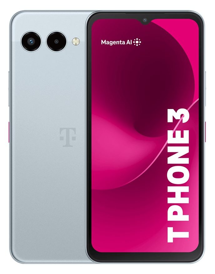 Deutsche Telekom T Phone 3 silber Telekom - Mobiltelefon - Mobiltelefon - 128 GB