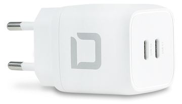 Dicota Comfort - Netzteil - 45 Watt - 2.5 A - 2 Ausgabeanschlussstellen (24 pin USB-C) von LumaTech
