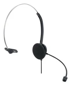 Manhattan Mono On-Ear Headset (USB), Microphone Boom (padded), Ansicht 2