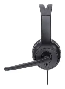 Manhattan Mono Over-Ear Headset (USB), Microphone Boom (padded), Ansicht 3