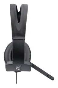 Manhattan Mono Over-Ear Headset (USB), Microphone Boom (padded), Ansicht 5