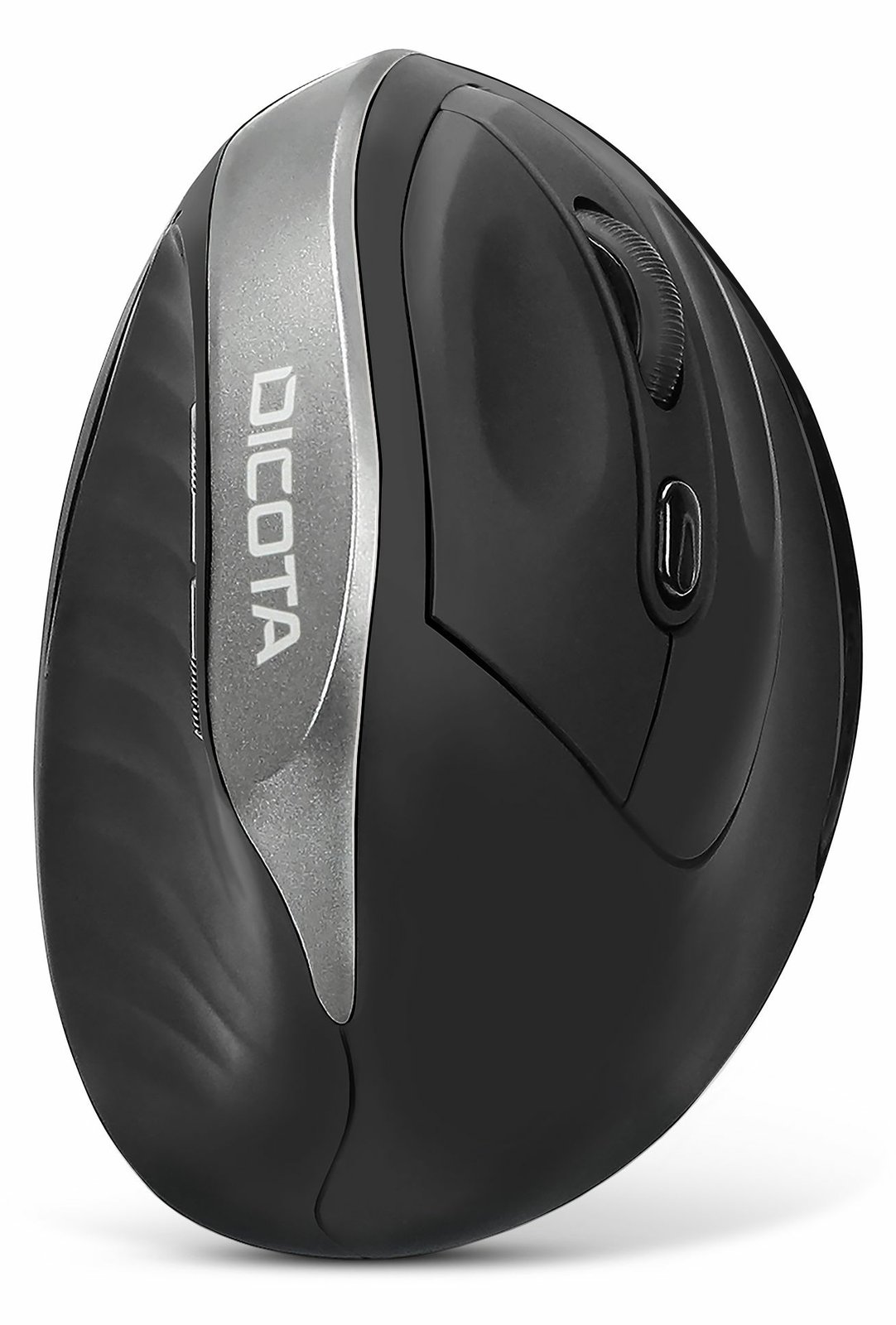Dicota Relax - Maus - ergonomisch - Für Rechtshänder - 5 Tasten - kabellos - kabelloser Empfänger (USB)