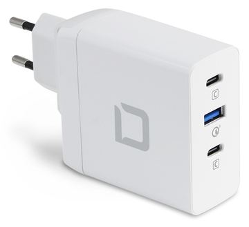 Dicota Universal PRO - Netzteil - GaN-Technologie - 100 Watt - 5 A - PD 3.0, QC 4+ - 3 Ausgabeanschlussstellen von LumaTech
