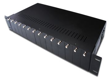 DIGITUS 14 Slot Medienkonverter Chassis von LumaTech