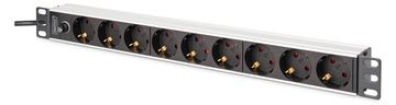 DIGITUS 1U Alu PDU rackmount. 8x CEE 7/7 outlet 1x Stecker - (Offline-) USV - 19 von LumaTech