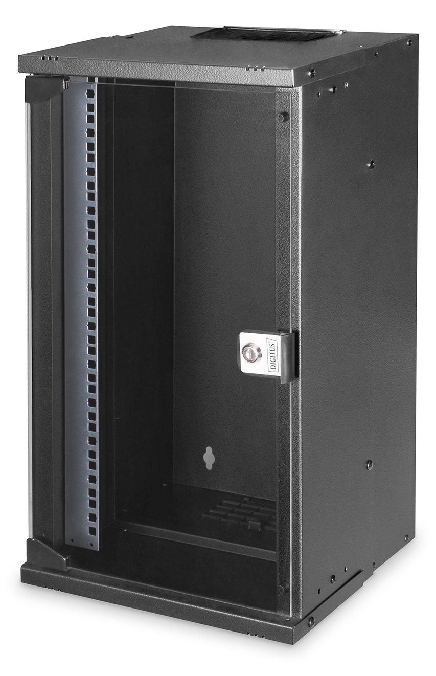 DIGITUS 25.4cm 10Zoll 12U wall mounting cabinet SOHO PRO 595 x 315 300mm - Wandgehäuse