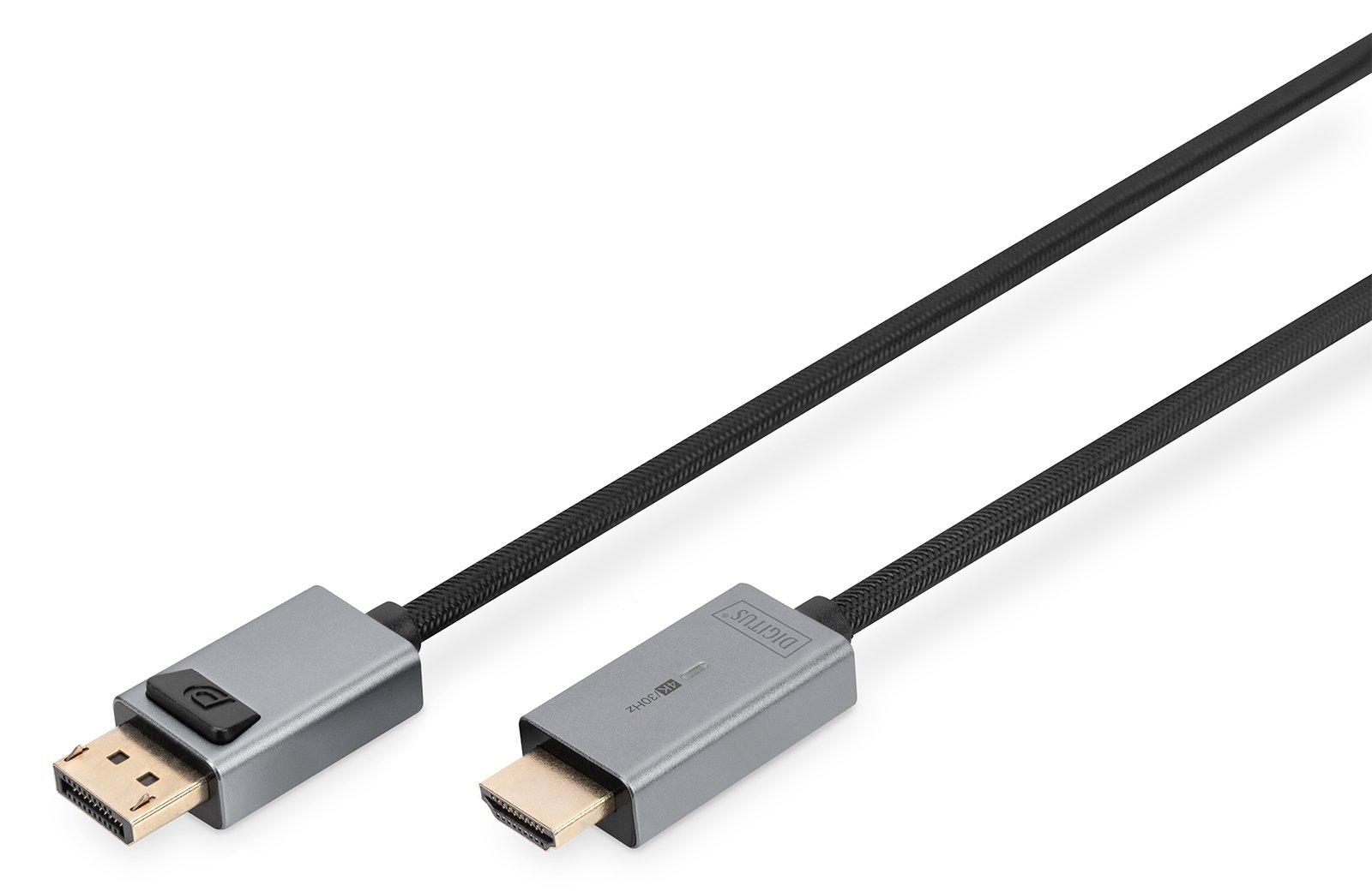 DIGITUS 4K DisplayPort Adapterkabel, DP - HDMI Typ A