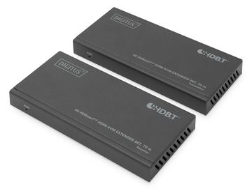 DIGITUS 4K HDBaseT HDMI KVM Extender Set, 70 m von LumaTech