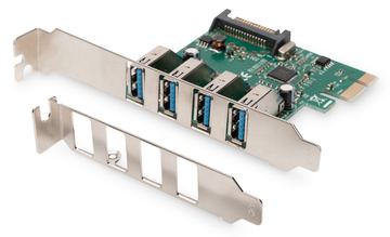 DIGITUS 4-Port USB 3.0 PCI Express-Karte von LumaTech