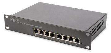 DIGITUS 8-Port Gigabit PoE Switch, 10 Zoll, Managed von LumaTech