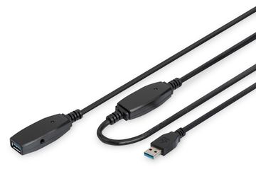 DIGITUS Aktives USB 3.0 Verlängerungskabel, 10 m von LumaTech
