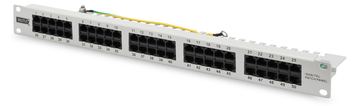 DIGITUS CAT 3 ISDN Patch Panel, ungeschirmt, grau von LumaTech