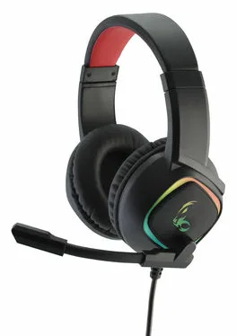 MEDIARANGE MRGS301 - Kabelgebunden - Gaming - 20 - 20000 Hz - 340 g - Kopfhörer - Schwarz - Rot, Ansicht 3