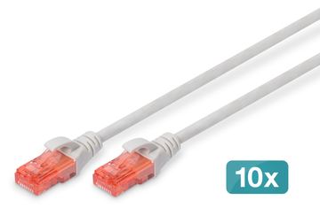 DIGITUS CAT 6 U/UTP Patchkabel - LSZH, 10 Stück von LumaTech