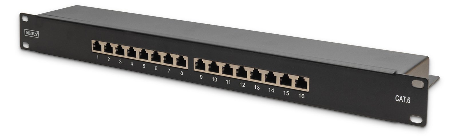 DIGITUS CAT 6, Klasse E Patch Panel