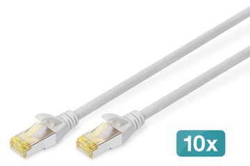 DIGITUS CAT 6A S/FTP Patchkabel, 10 Stück von LumaTech