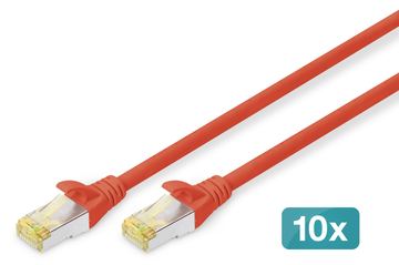 DIGITUS CAT 6A S/FTP Patchkabel, 10 Stück von LumaTech