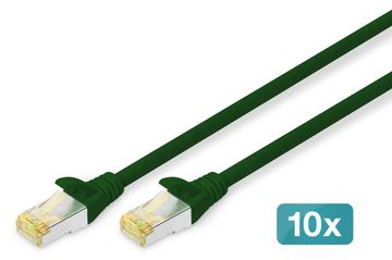 DIGITUS CAT 6A S/FTP Patchkabel, 10 Stück von LumaTech