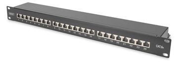 DIGITUS CAT 6A, Klasse EA Patch Panel, geschirmt von LumaTech