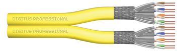 DIGITUS Cat.7A S/FTP, Verlegekabel, 500 m, duplex, Dca-s1a d1 a1 von LumaTech