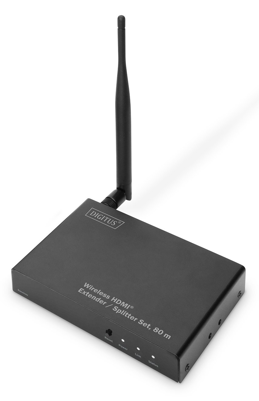 DIGITUS Empfängereinheit für Wireless HDMI® / Splitter Extender Set, 80 m