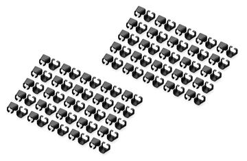 DIGITUS Farbclips für Patchkabel - Schwarz von LumaTech