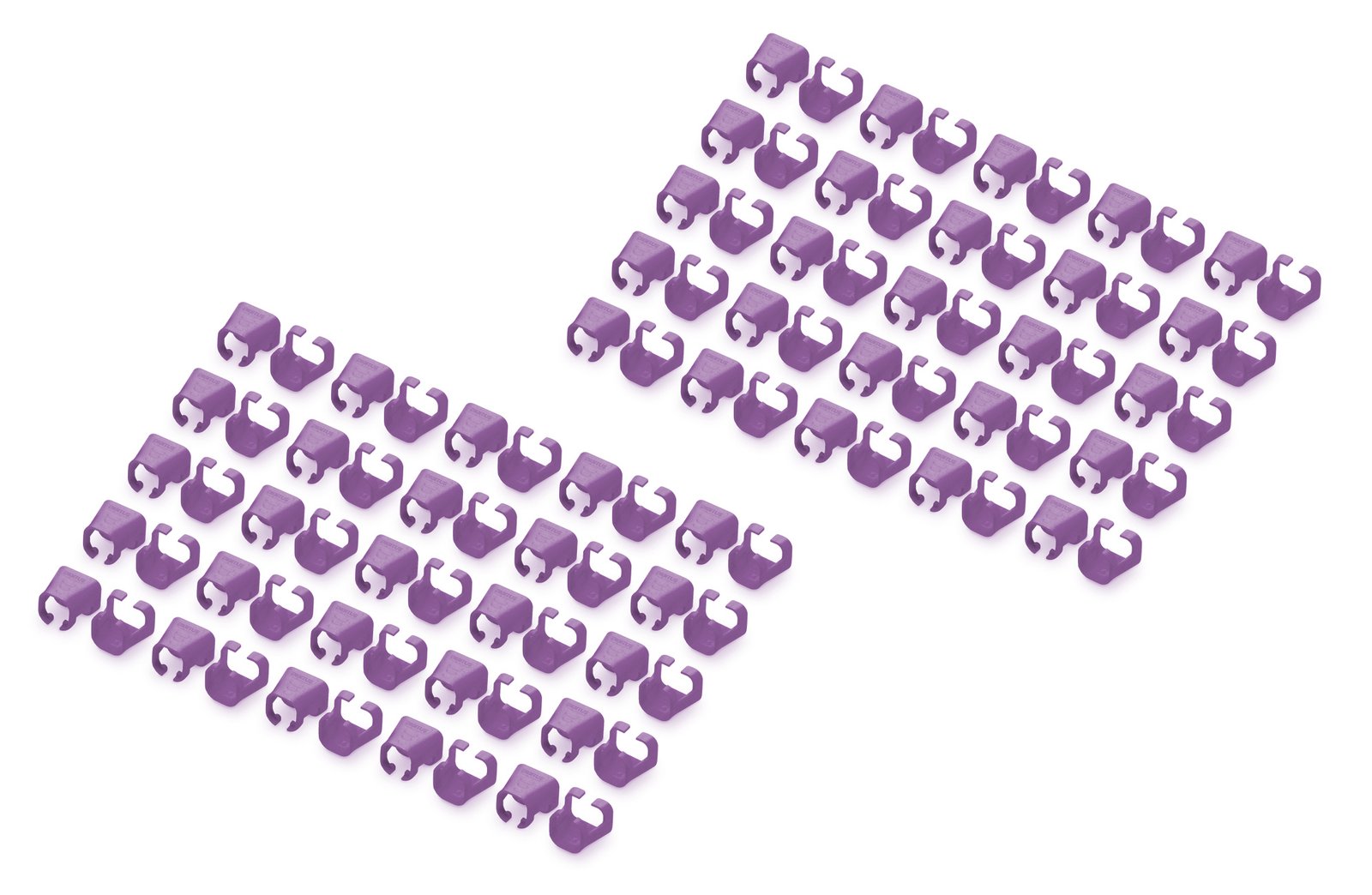 DIGITUS Farbclips für Patchkabel 100 Stk. Violett - Kabel - Netzwerk