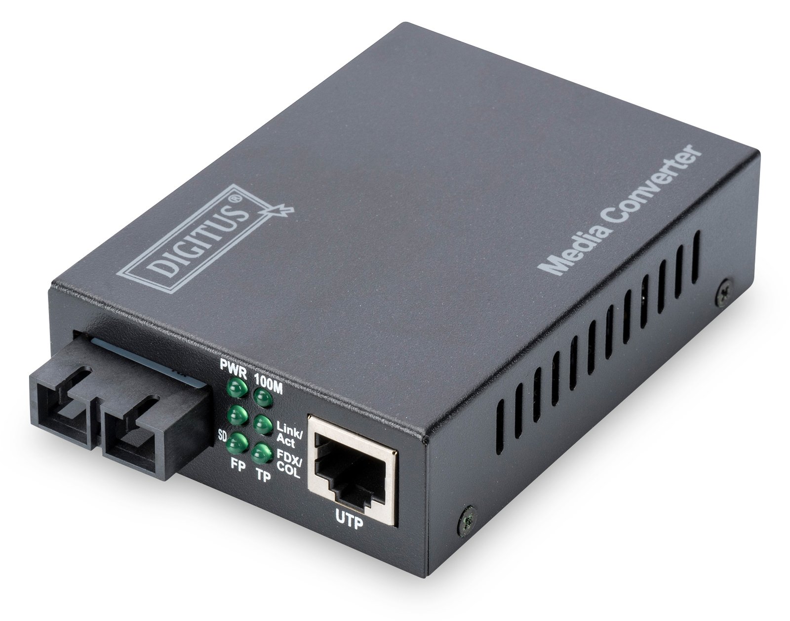 DIGITUS Fast Ethernet Medienkonverter, RJ45 / SC