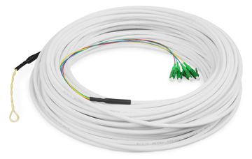 DIGITUS FTTH Drop Cable Singlemode 4 Fiber LC/APC G.657.A2 30m - Kabel - Single- bzw. Monomode-Faser von LumaTech