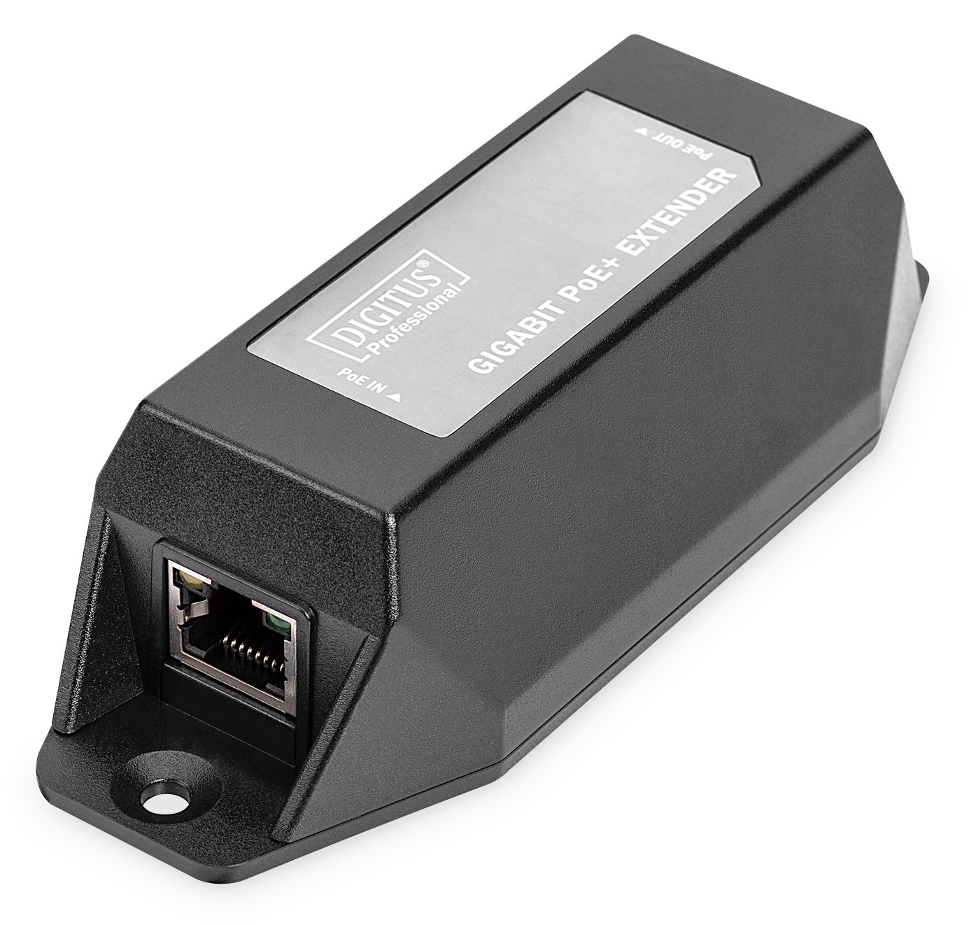 DIGITUS Gigabit Ethernet PoE+ Repeater, 802.3at, 22 W