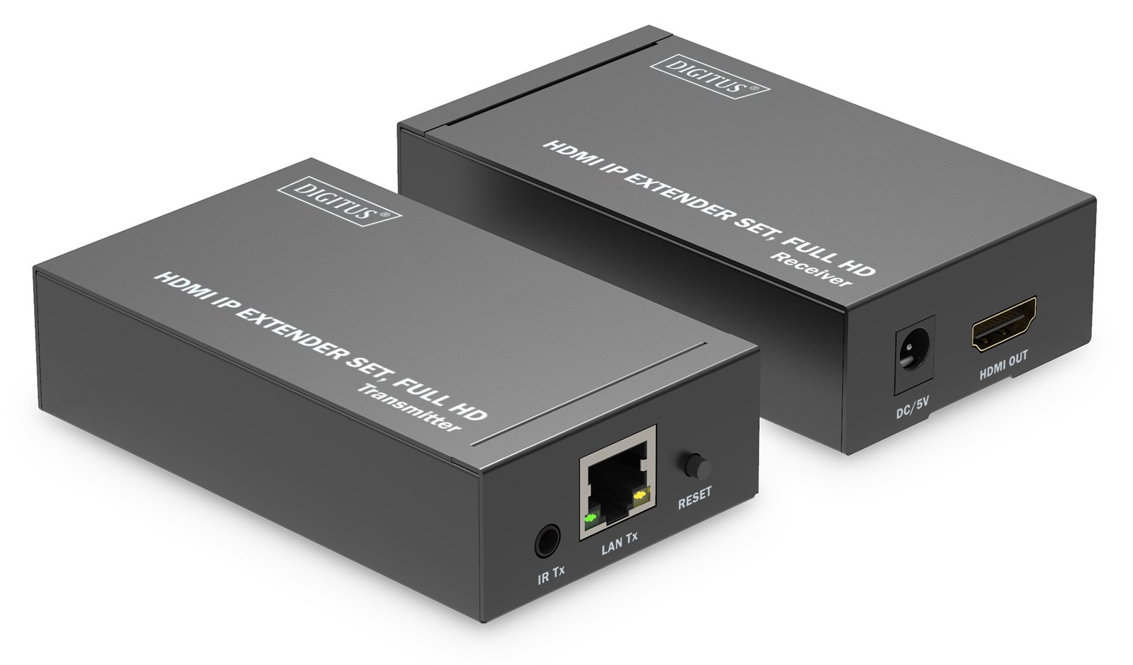 DIGITUS HDMI IP Extender Set, Full HD