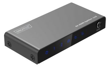 DIGITUS HDMI Splitter 1x2 4K/60Hz HDCP 2.3 EDID Control von LumaTech