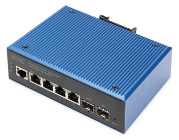 DIGITUS Industrial 4+2 -Port L2 managed Gigabit Ethernet Switch von LumaTech