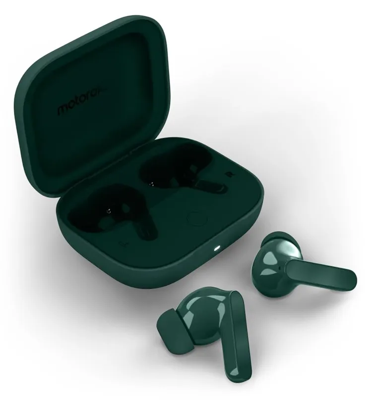 Motorola Solutions Moto Buds Bass - Posy Green - Kopfhörer - Stereo, Ansicht 2
