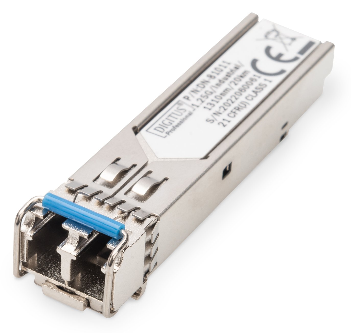 DIGITUS Industrielles mini GBIC (SFP) Modul, 1,25 Gbps, 20km