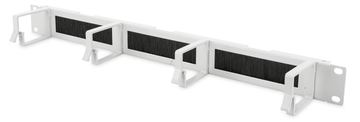 DIGITUS Kabelrangierpanel mit Bürstenleisten für 483 mm (19)-Schränke, 1HE von LumaTech