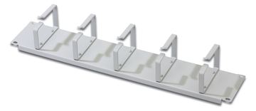 DIGITUS Kabelrangierpanel mit Kabelführungsbügeln für 483 mm (19)-Schränke, 2HE von LumaTech