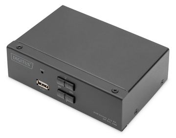 DIGITUS KVM Switch, 2x1  DP, DP Out,USB von LumaTech