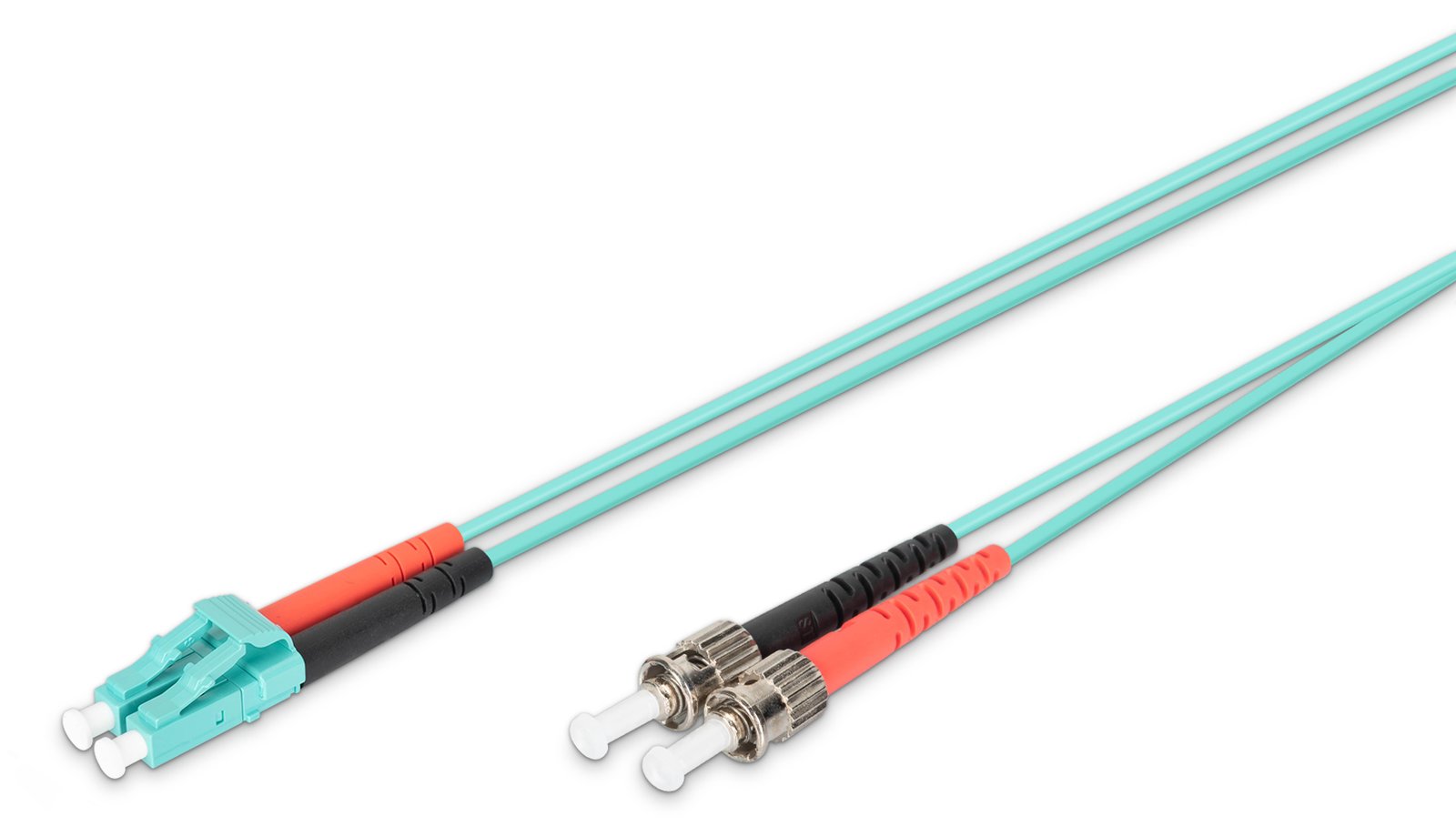 DIGITUS LWL Multimode OM 3 Patchkabel, LC / ST