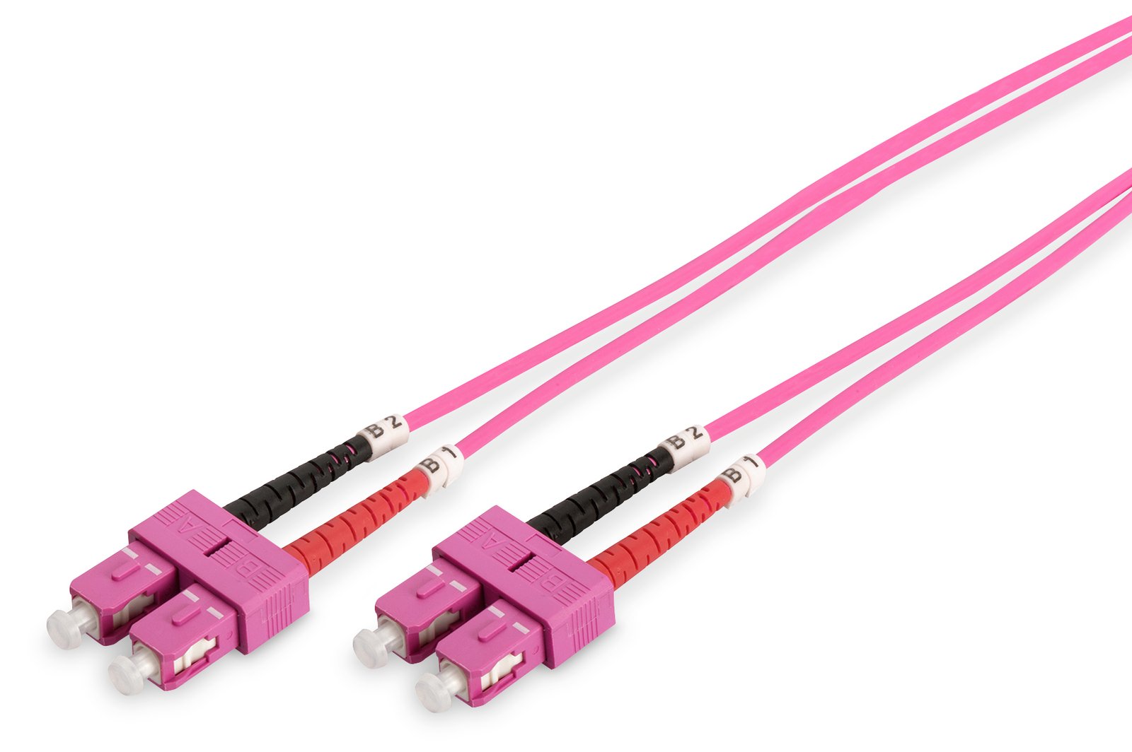 DIGITUS LWL Multimode Patchkabel, OM4, SC / SC