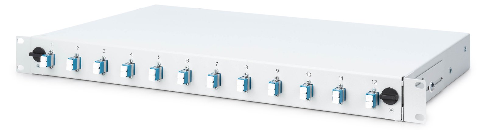 DIGITUS LWL Spleißbox, bestückt, LC, OS2