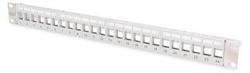 DIGITUS Modulares Patchpanel für Keystone Jacks 1HE - unbestückt von LumaTech