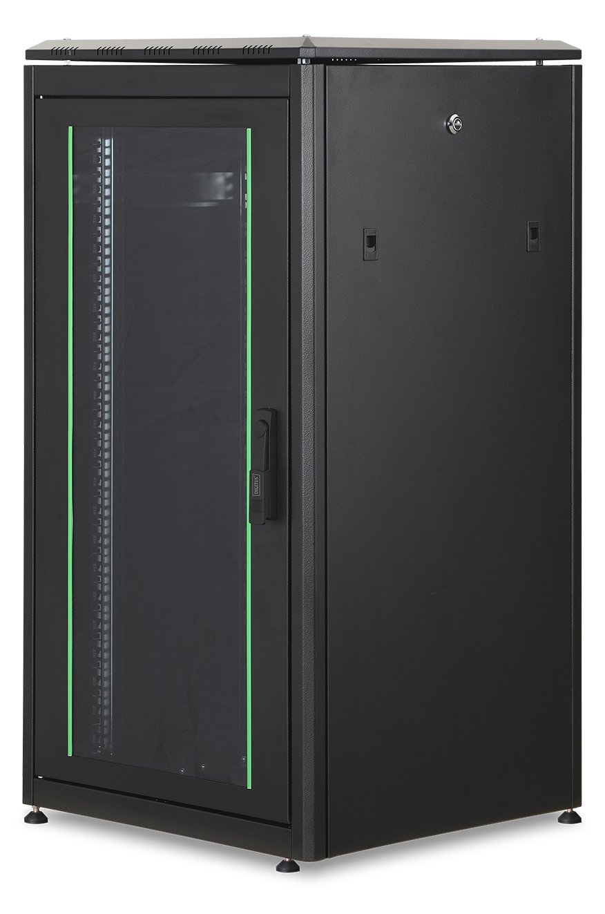 DIGITUS Netzwerkschrank Unique Serie - 600x600 mm (BxT)