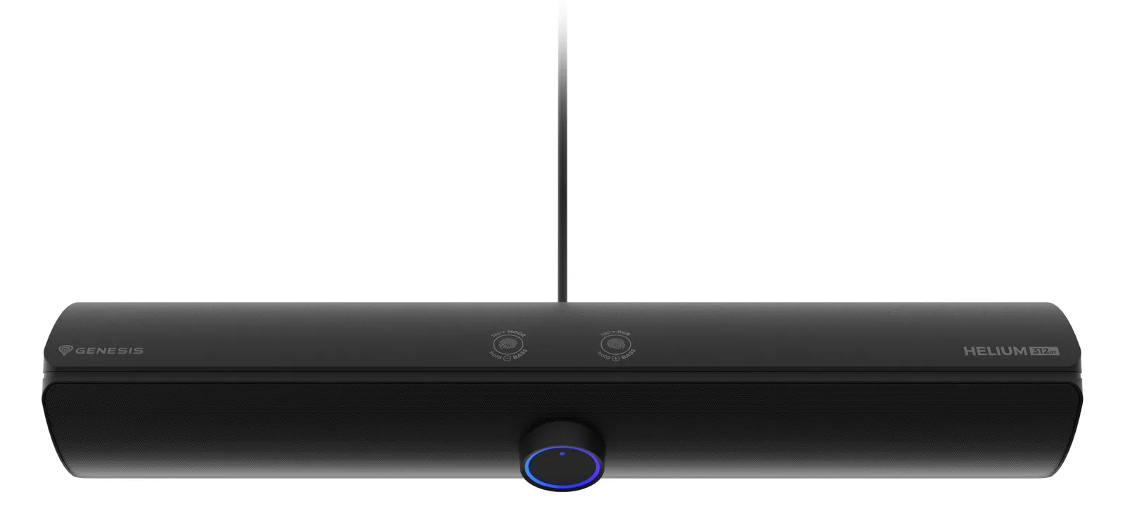 natec 2.0 Soundbar Helium 312bt schwarz - Lautsprecher - 20 KHz, Ansicht 3