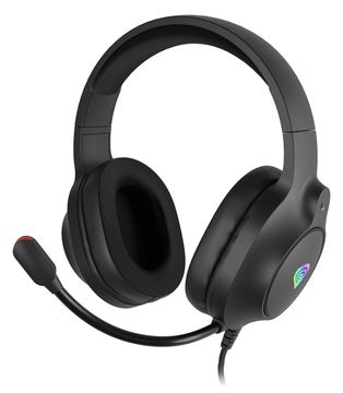 natec Gaming Headset NEON 213 kabelgeb. schwarz RGB - Headset - 20 KHz von LumaTech