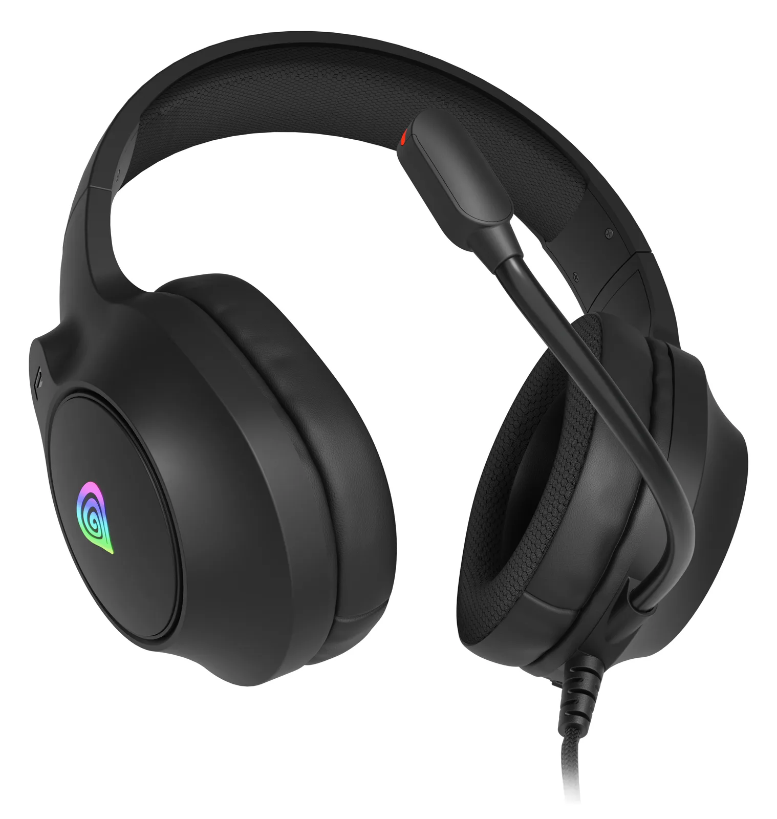 natec Gaming Headset NEON 213 kabelgeb. schwarz RGB - Headset - 20 KHz, Ansicht 3