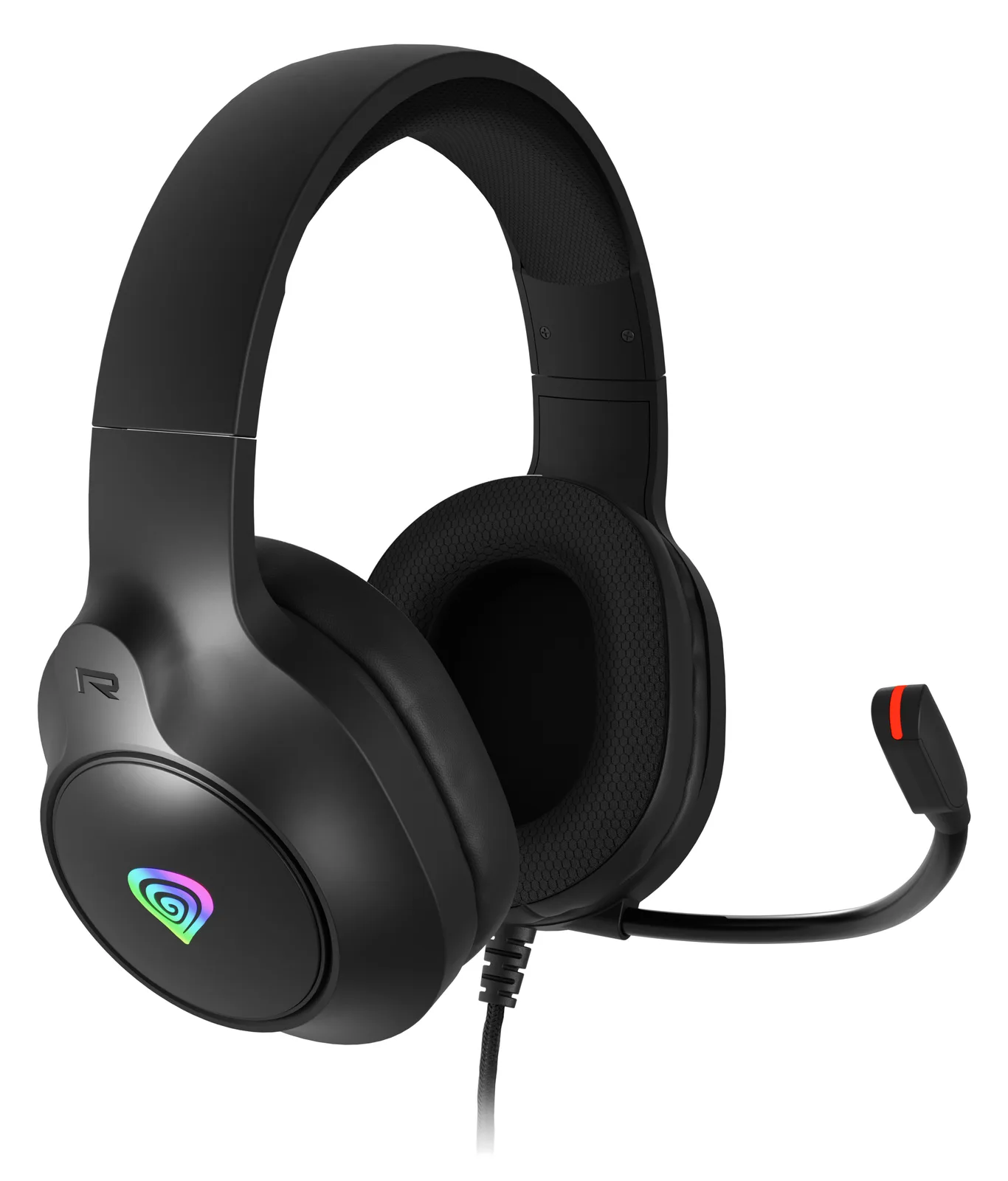 natec Gaming Headset NEON 213 kabelgeb. schwarz RGB - Headset - 20 KHz, Ansicht 4